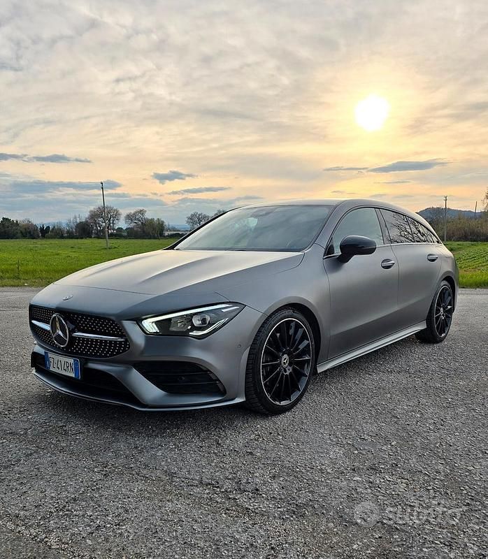 Usata Mercedes CLA200 Shooting Brake Premium 150 CV (110 kW) 2019 Grigio Station wagon