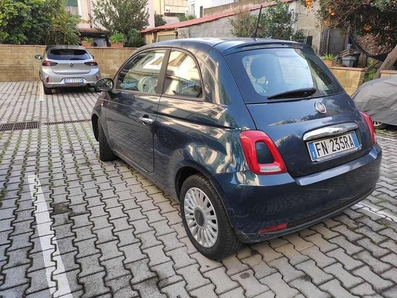 Usata Fiat 500C Pop 95 CV (69 kW) 2018 Blu/azzurro Cabrio