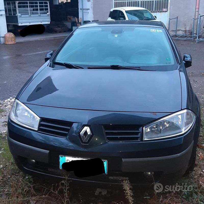 Usata Renault Mégane Cabriolet 130 CV (95 kW) 2007 Nero Cabrio