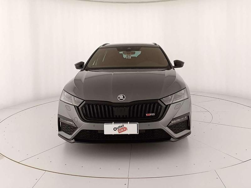 Usata Skoda Octavia RS 200 CV (147 kW) 2023 Grigio graphite metallizzato Station wagon