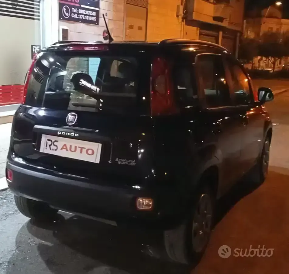 Usata Fiat Panda S 85 CV (62 kW) 2014 Nero Utilitaria