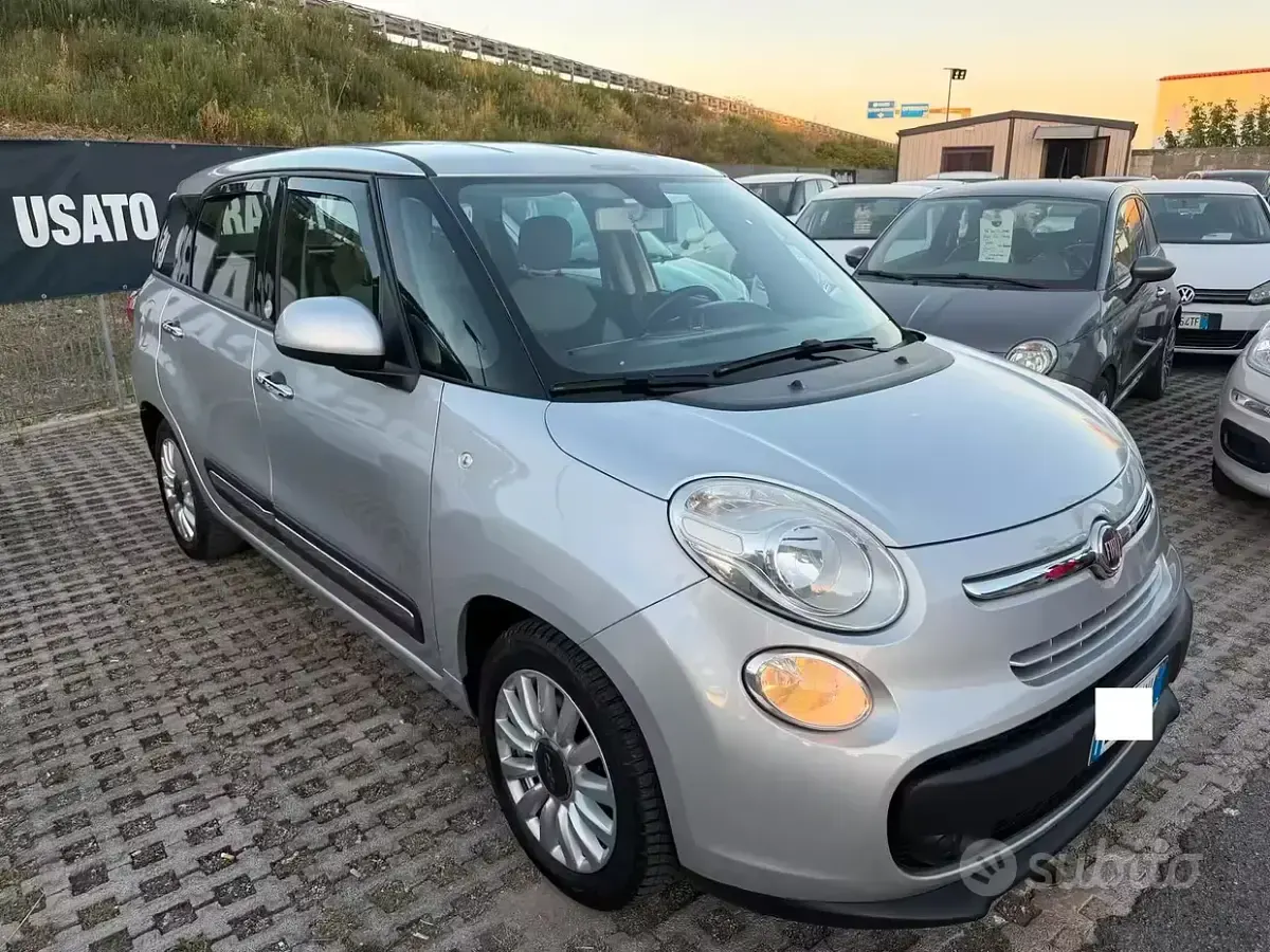 Usata Fiat 500L Living 105 CV (77 kW) 2015 Grigio Monovolume