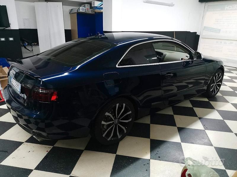 Usata Audi A5 240 CV (176 kW) 2008 Blu Coupé