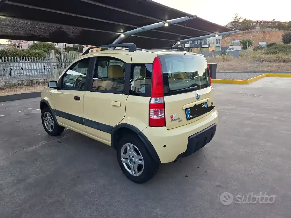 Usata Fiat Panda 4x4 Climbing 60 CV (44 kW) 2005 Giallo Utilitaria