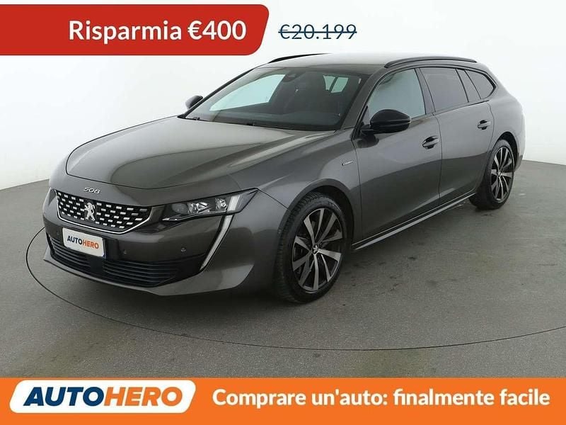 Grigio Usata 2020 Peugeot 508 GT-line Station wagon | 19.799 € (Buon prezzo) - Immagine 1/3