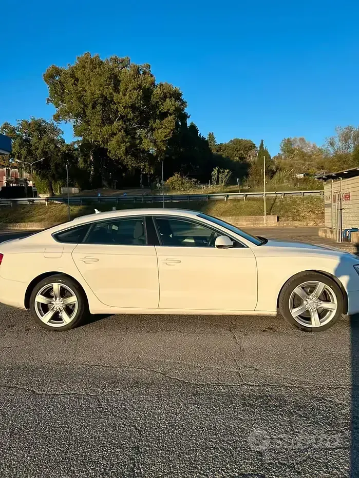 Usata Audi A5 Sportback 150 CV (110 kW) 2013 Bianco Utilitaria