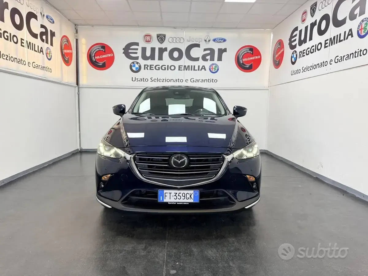 Usata Mazda CX-3 Exceed 116 CV (85 kW) 2018 Blu SUV