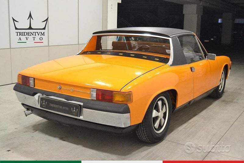 Usata Porsche 914 1970 Giallo Cabrio