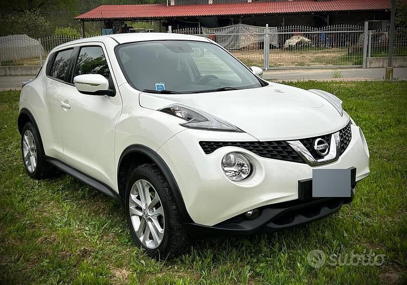 Usata Nissan Juke Acenta 110 CV (80 kW) 2016 Bianco SUV