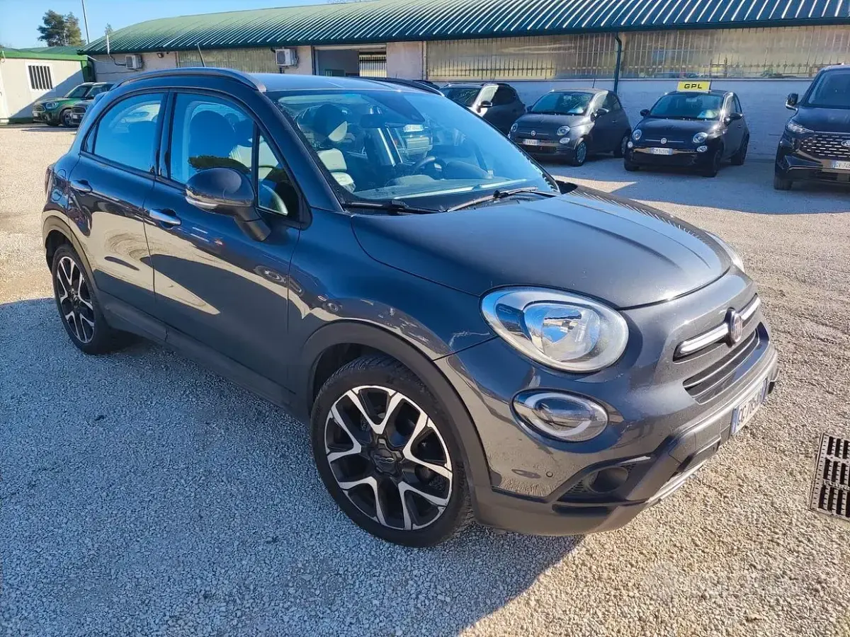 Usata Fiat 500X Cross 130 CV (95 kW) 2021 Grigio SUV