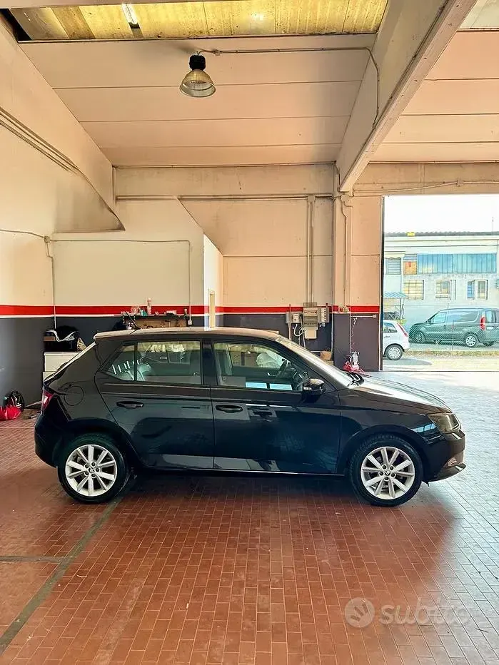 Usata Skoda Fabia Ambition 75 CV (55 kW) 2018 Nero Berlina
