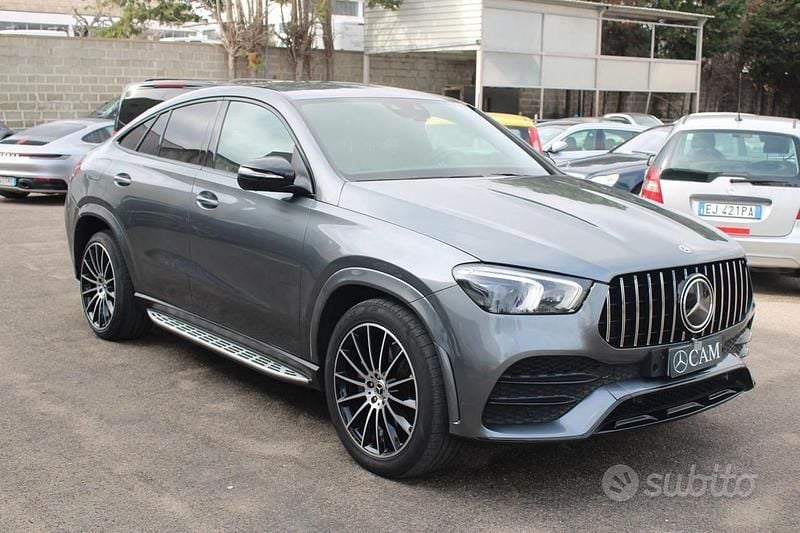 Usata Mercedes GLE400 330 CV (242 kW) 2022 Grigio Coupé
