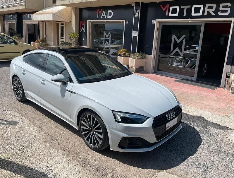 Usata Audi A5 S-Line 203 CV (149 kW) 2023 Bianco Coupé