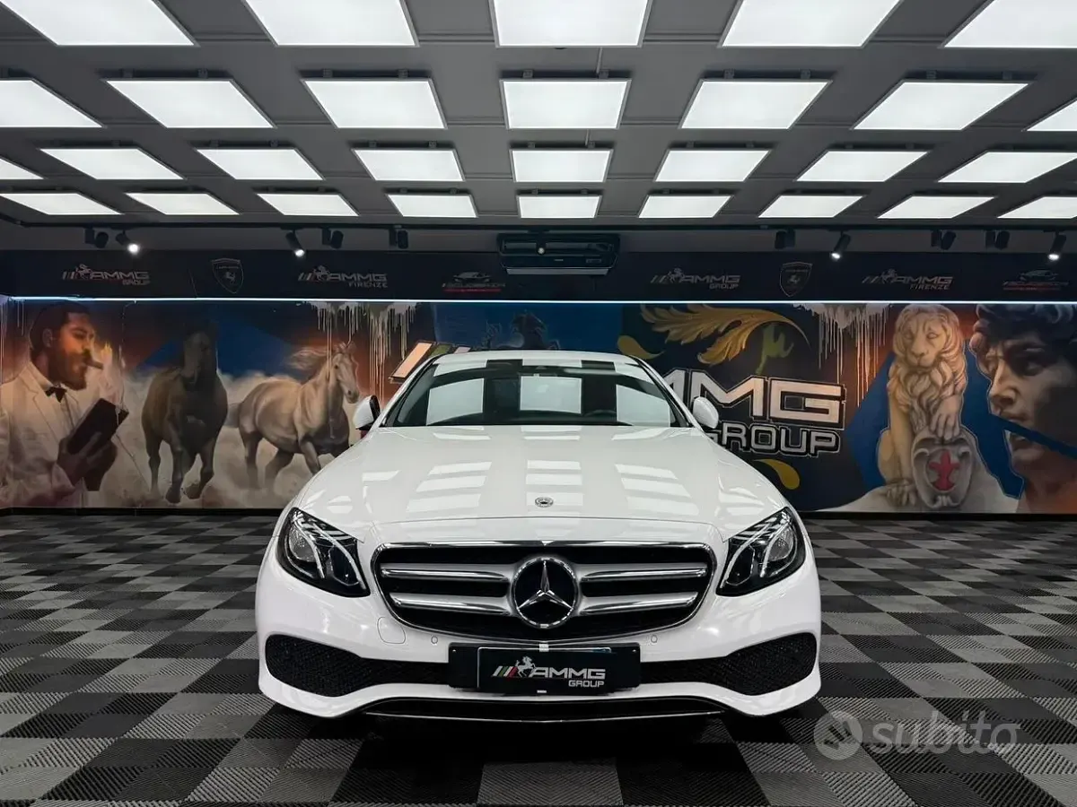 Usata Mercedes E200 150 CV (110 kW) 2018 Bianco Berlina