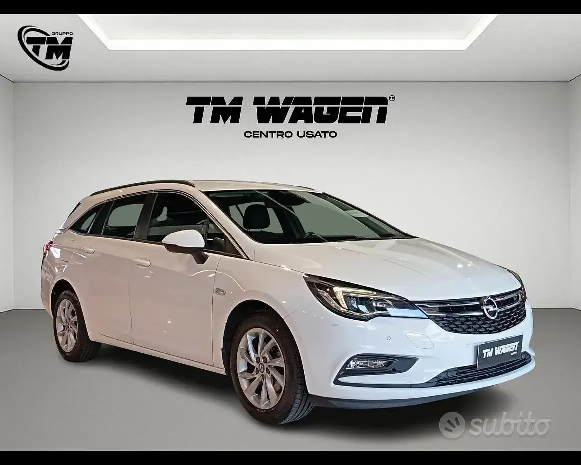 Usata Opel Astra S 110 CV (80 kW) 2019 Bianco Station wagon