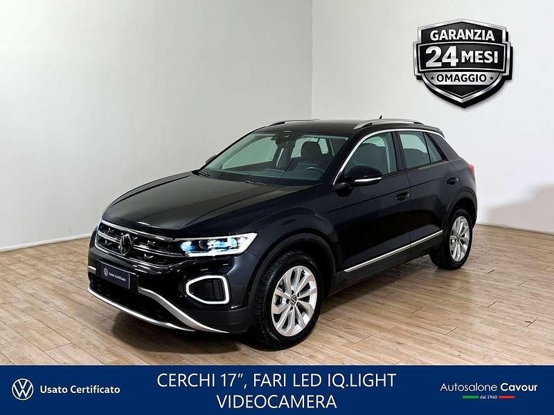 Usata VW T-Roc Style 110 CV (80 kW) 2022 Nero SUV