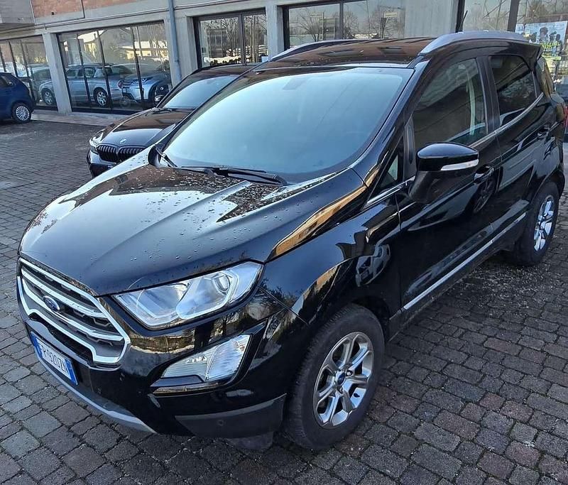 Usata Ford Ecosport Titanium S 99 CV (72 kW) 2018 Nero SUV