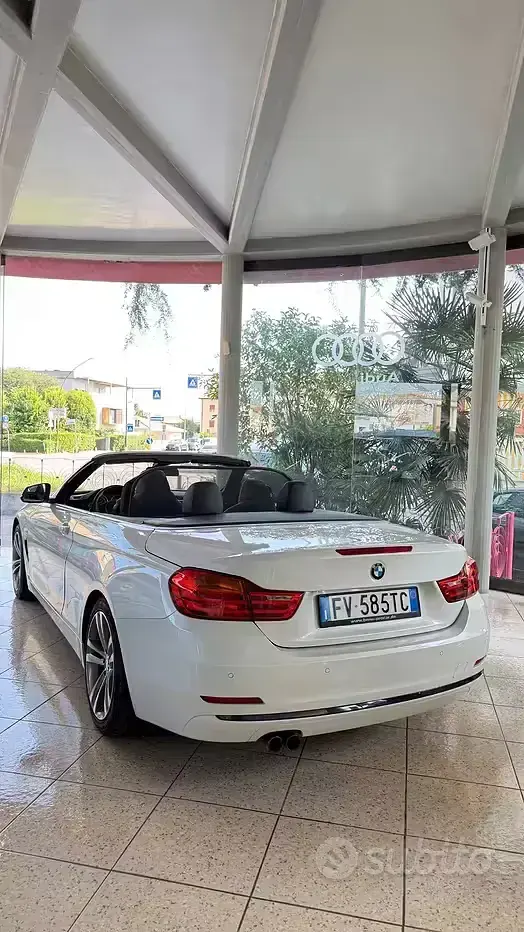 Usata BMW 425 M Sport 218 CV (160 kW) 2015 Bianco Cabrio