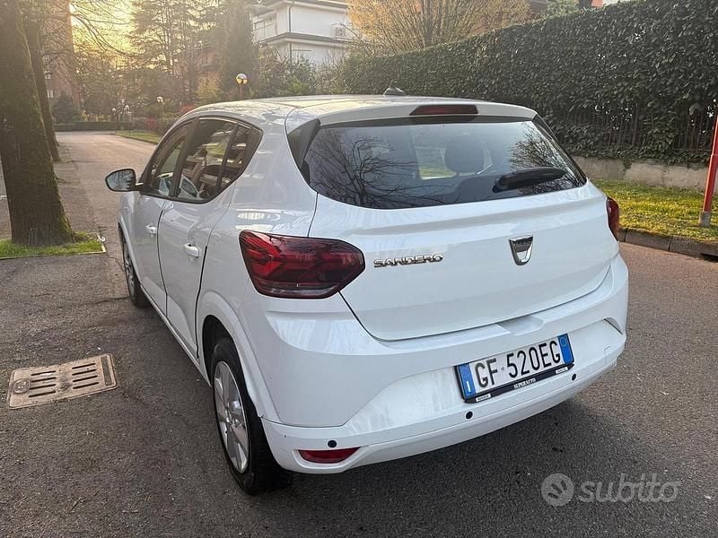 Usata Dacia Sandero Comfort 101 CV (74 kW) 2022 Bianco Berlina