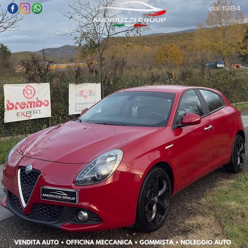Usata Alfa Romeo Giulietta 120 CV (88 kW) 2017 Rosso Berlina