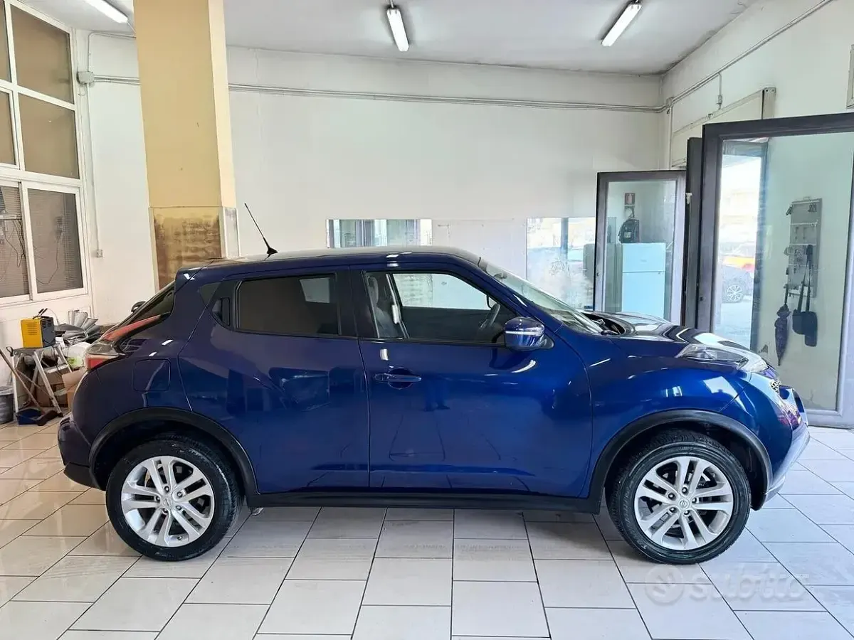 Usata Nissan Juke Tekna 110 CV (80 kW) 2015 Blu SUV