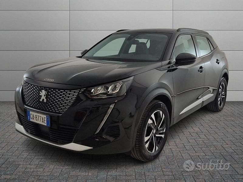 Usata Peugeot 2008 Allure 102 CV (75 kW) 2020 Nero SUV