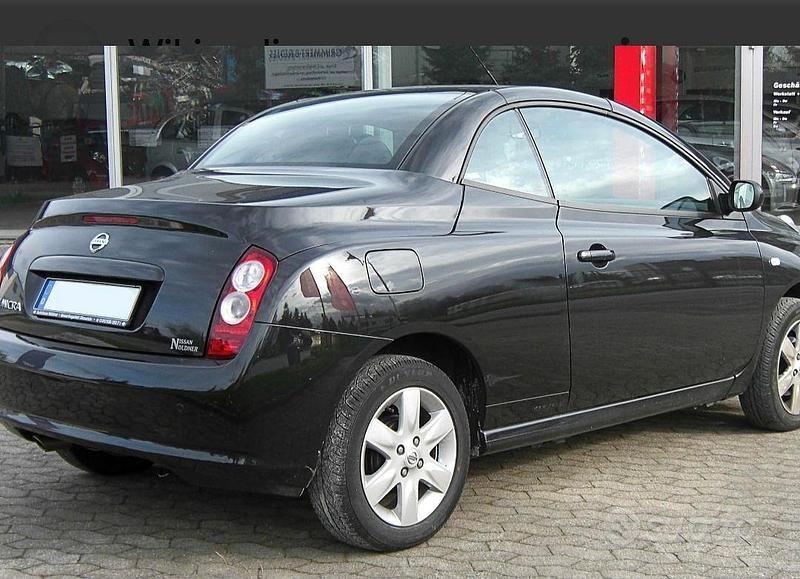 Usata Nissan Micra 2009 Nero Cabrio