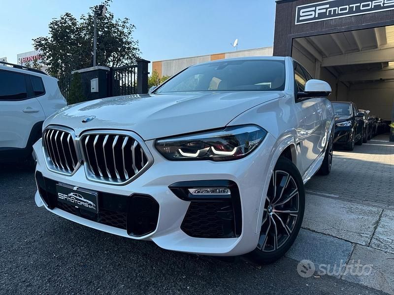 Usata BMW X6 M Sport 286 CV (210 kW) 2021 Bianco SUV