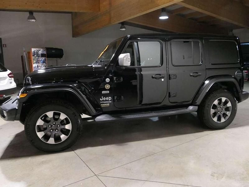 Usata Jeep Wrangler Sahara 200 CV (147 kW) 2019 Nero SUV