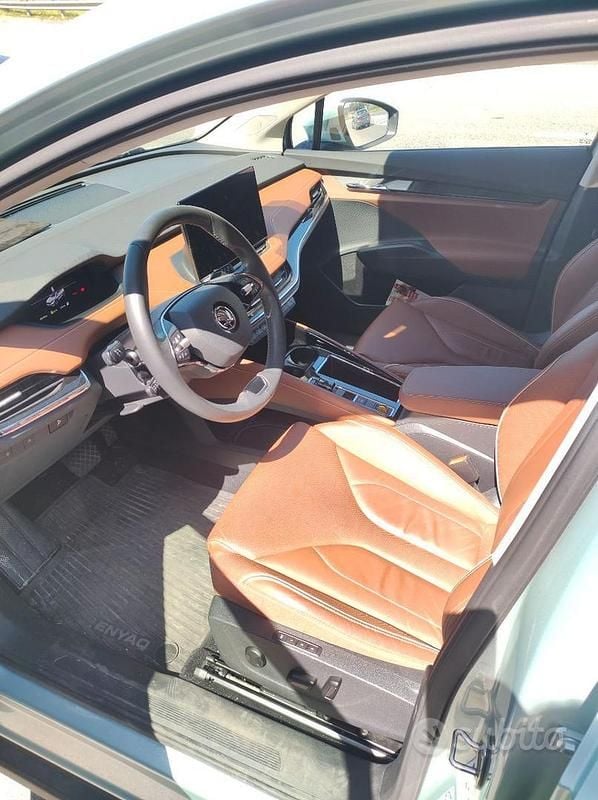 Usata Skoda Enyaq iV Executive 150 kW (204 CV) 2021 Verde SUV