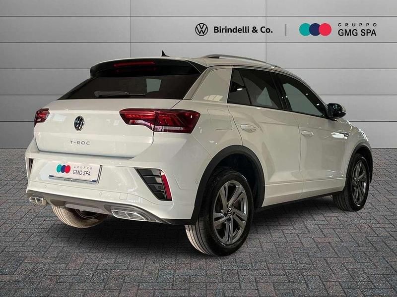 Usata VW T-Roc R-line 110 CV (80 kW) 2022 Bianco SUV