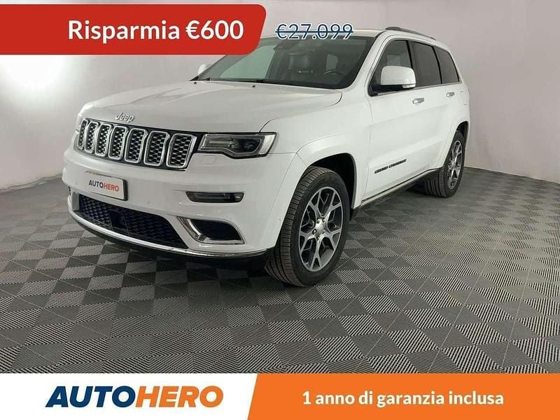 Bianco Usata 2020 Jeep Grand Cherokee Summit SUV | 26.499 € (Buon prezzo) - Immagine 1/3