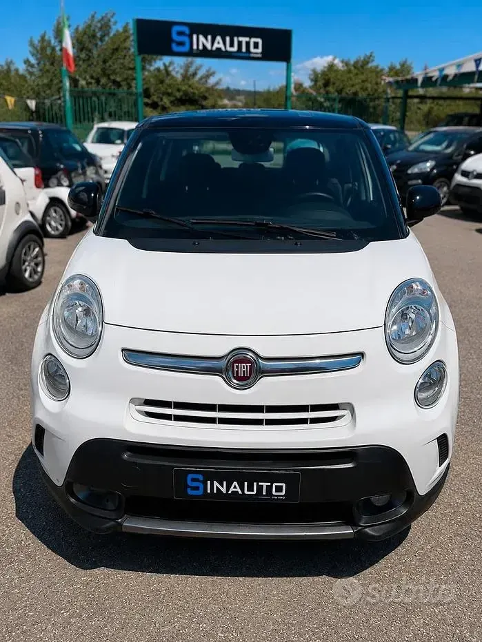 Usata Fiat 500L Trekking 84 CV (61 kW) 2015 Bianco Monovolume