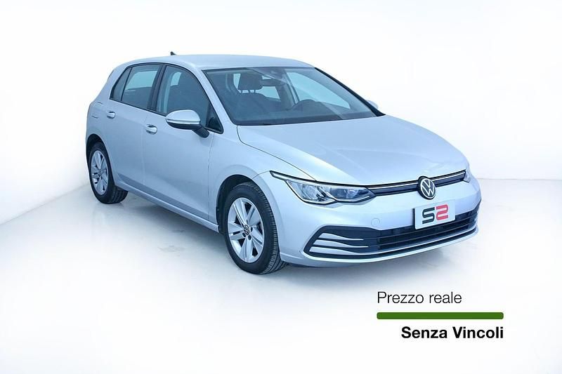 Usata VW Golf VII Life 150 CV (110 kW) 2021 Argento Utilitaria