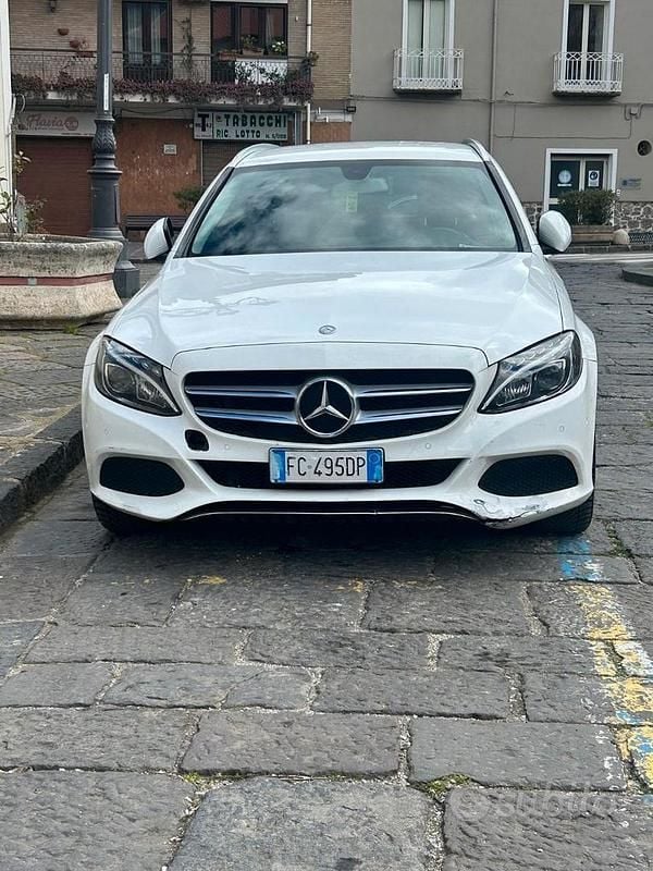 Usata Mercedes C220 2016 Bianco Station wagon