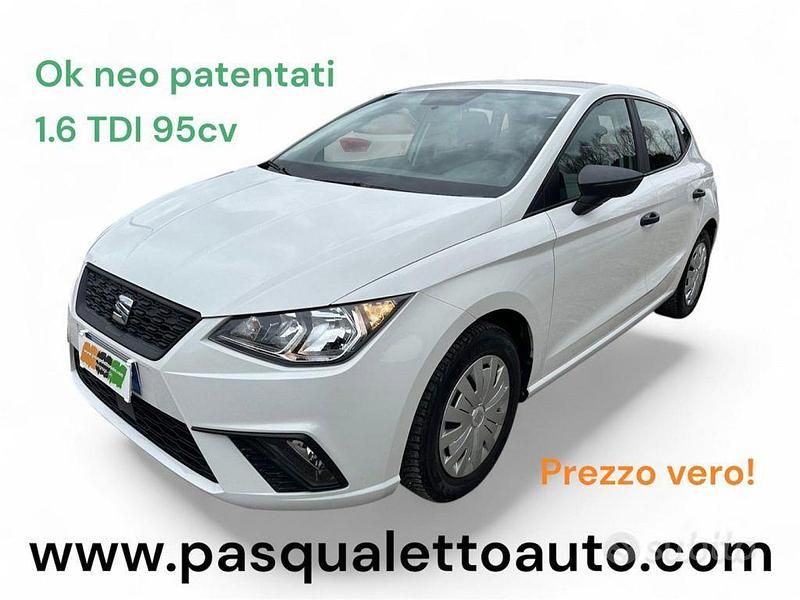 Bianco Usata 2020 Seat Ibiza Reference Utilitaria | 9700 € (Buon prezzo) - Immagine 1/4