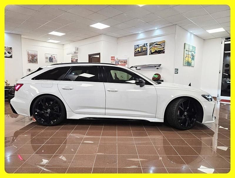 Usata Audi RS6 600 CV (441 kW) 2021 Bianco Station wagon