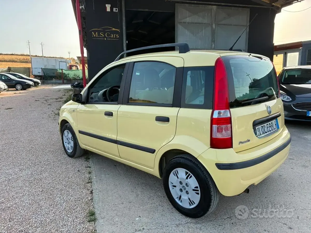 Usata Fiat Panda 60 CV (44 kW) 2006 Giallo Utilitaria