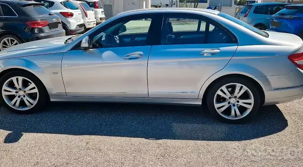 Usata Mercedes C200 2008 Grigio Berlina