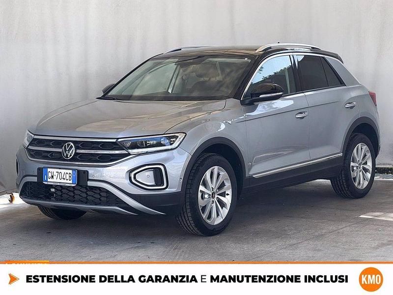 Usata VW T-Roc Style 110 CV (80 kW) 2024 Pyrit silver metallizzato nero SUV