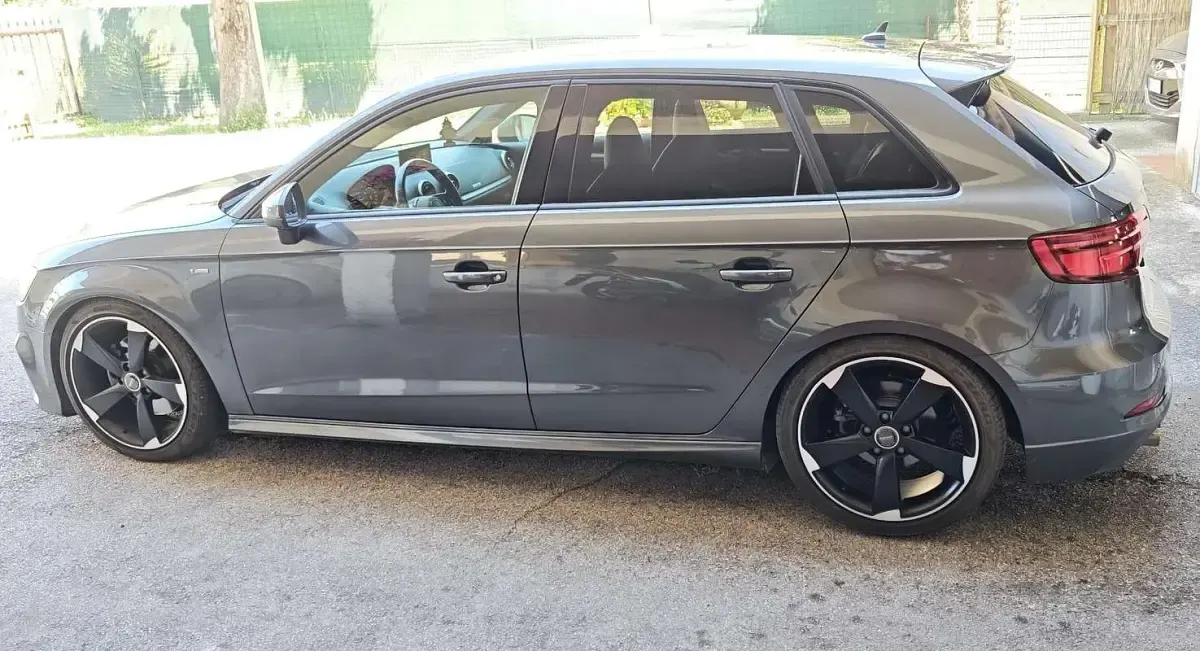 Usata Audi A3 Sport 190 CV (139 kW) 2016 Grigio Berlina