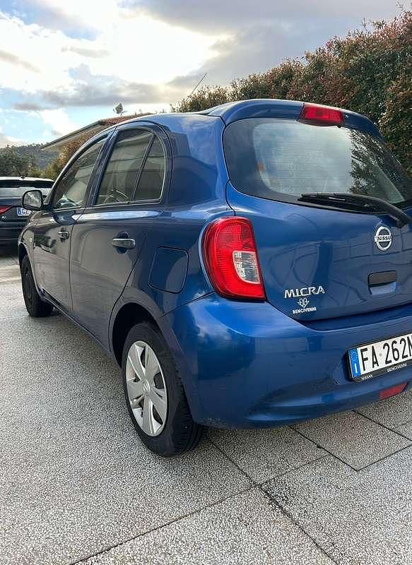 Usata Nissan Micra Acenta 80 CV (58 kW) 2015 Blu/azzurro Utilitaria