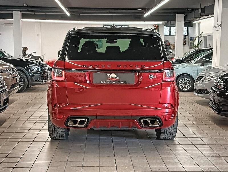 Usata Land Rover Range Rover Sport SVR 575 CV (422 kW) 2020 Rosso SUV