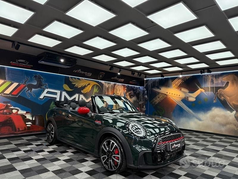Usata Mini John Cooper Works Cabriolet 231 CV (169 kW) 2021 Verde Cabrio
