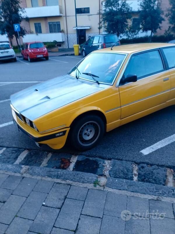 Usata Maserati Biturbo 1985 Giallo Coupé