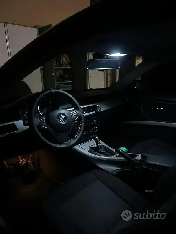 Usata BMW 320 177 CV (130 kW) 2009 Nero Coupé