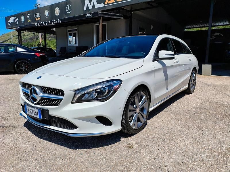 Usata Mercedes CLA180 Premium 135 CV (99 kW) 2016 Bianco Berlina