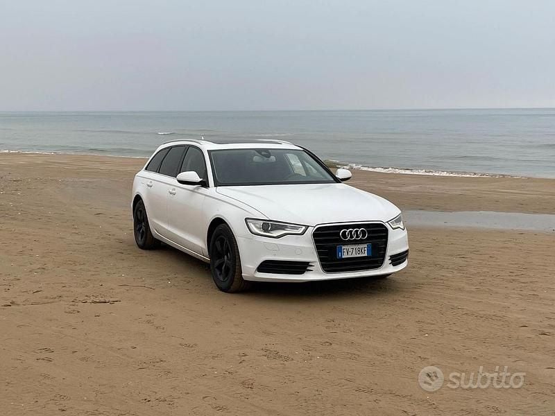 Usata Audi A6 177 CV (130 kW) 2012 Bianco Station wagon