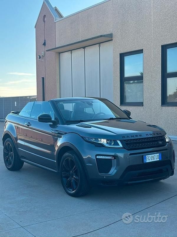 Usata Land Rover Range Rover evoque HSE 180 CV (132 kW) 2016 Grigio Cabrio