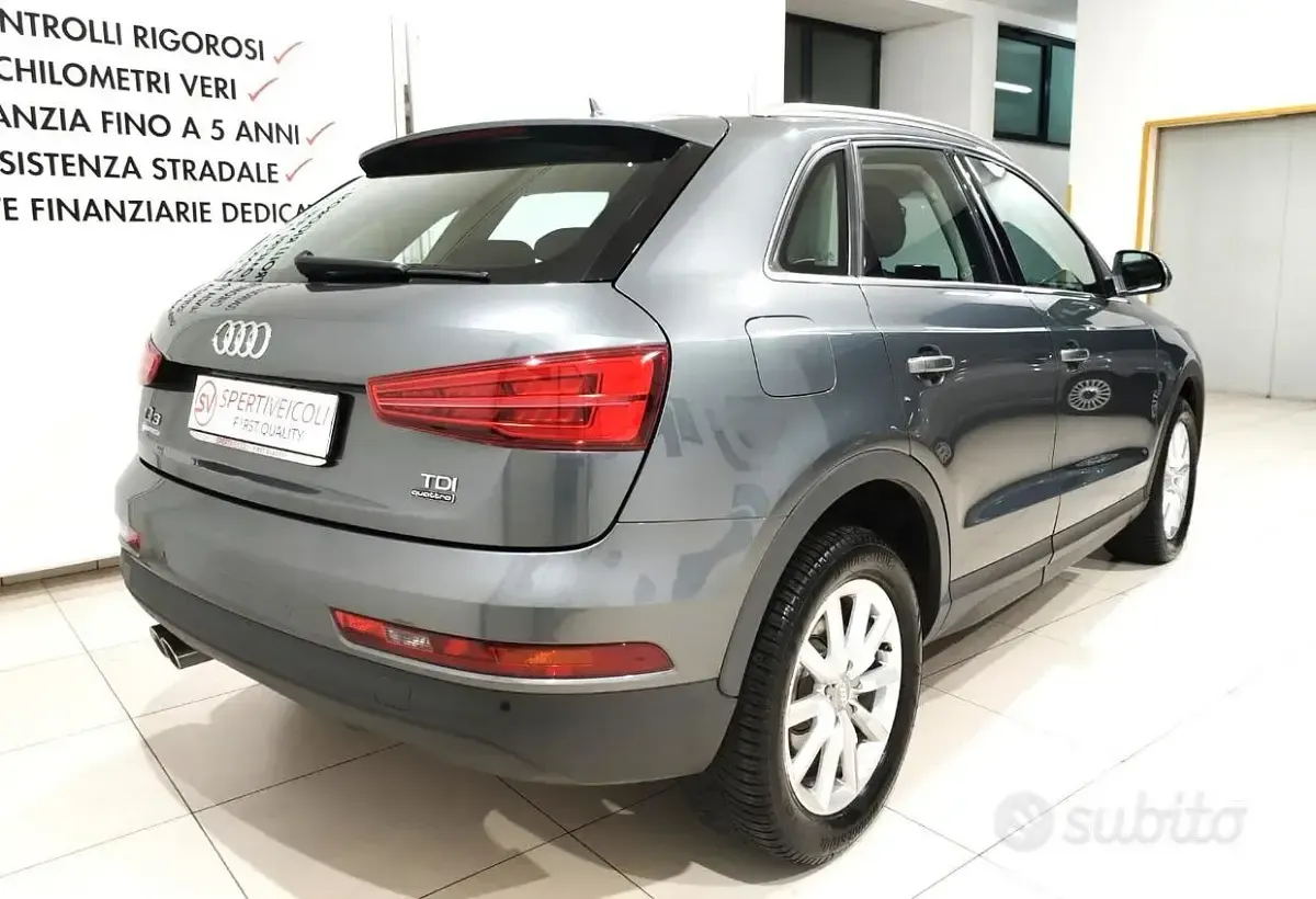 Usata Audi Q3 Business 150 CV (110 kW) 2016 Grigio SUV